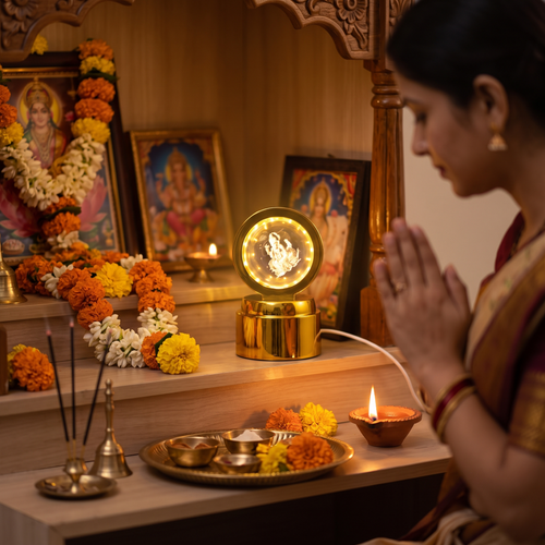 Devotional Puja Mandir Companion