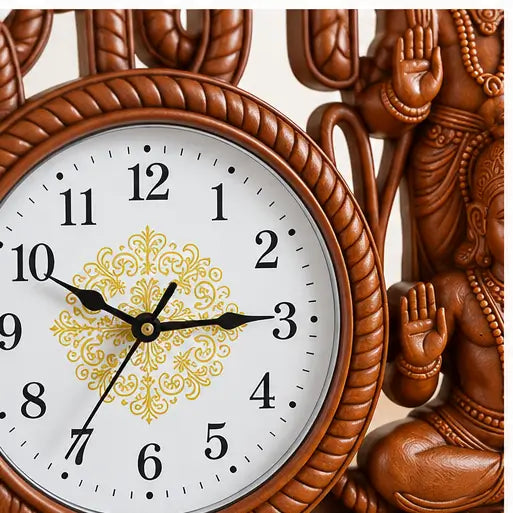 Hanuman Ji & Jai Shree Ram 25 cm Wall Clock