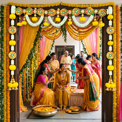 Haldi & Mehendi Decor