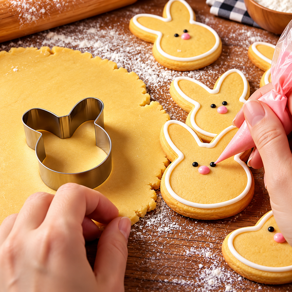 3-Piece Stainless Steel House Cookie Cutter Set for Baking