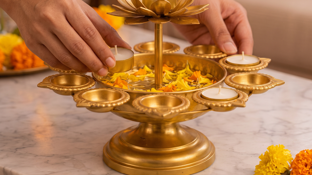 Step 3 - Step 3: Insert Tealights or Oil Wicks