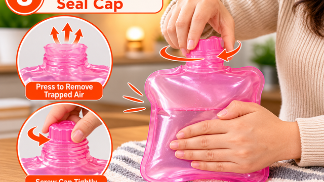 Step 3 - Step 3: Expel Trapped Air & Seal Cap