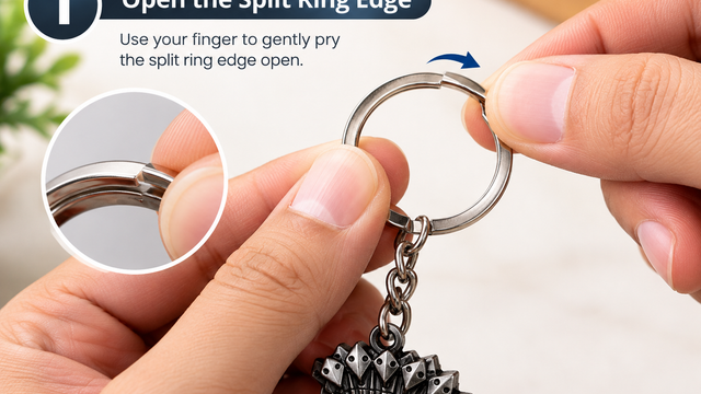Step 1 - Step 1: Open the Split Ring Edge