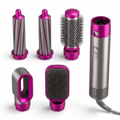 5-in-1 Hair Dryer & Styler – Curl, Straighten, Volumize & Dry