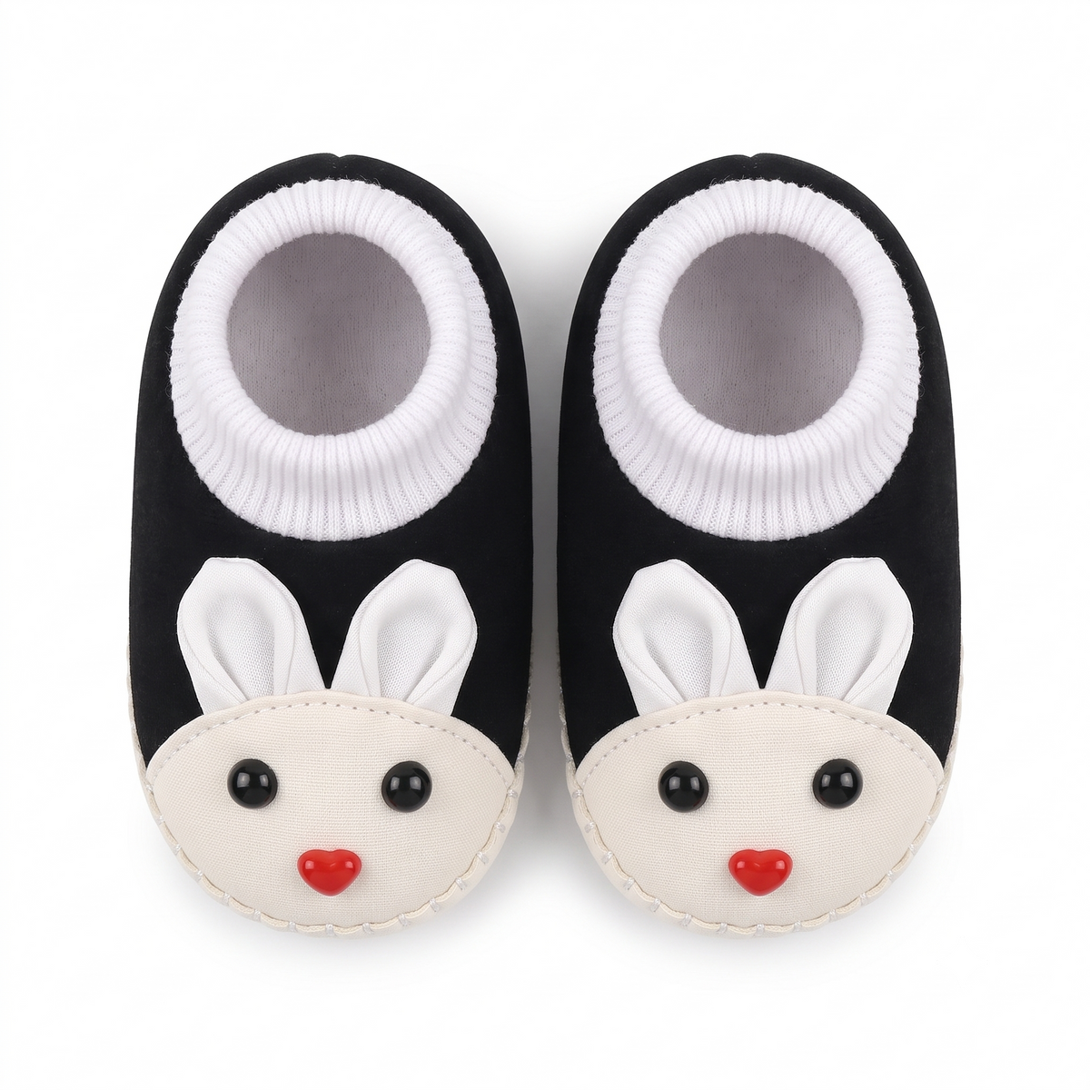 Soft Slip-On Infant Cushion Booties – Warm Baby Shoes (0-12M)