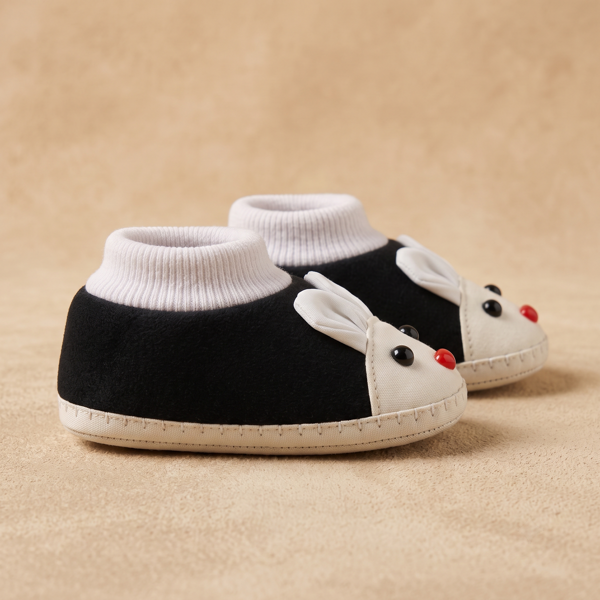 Soft Slip-On Infant Cushion Booties – Warm Baby Shoes (0-12M)
