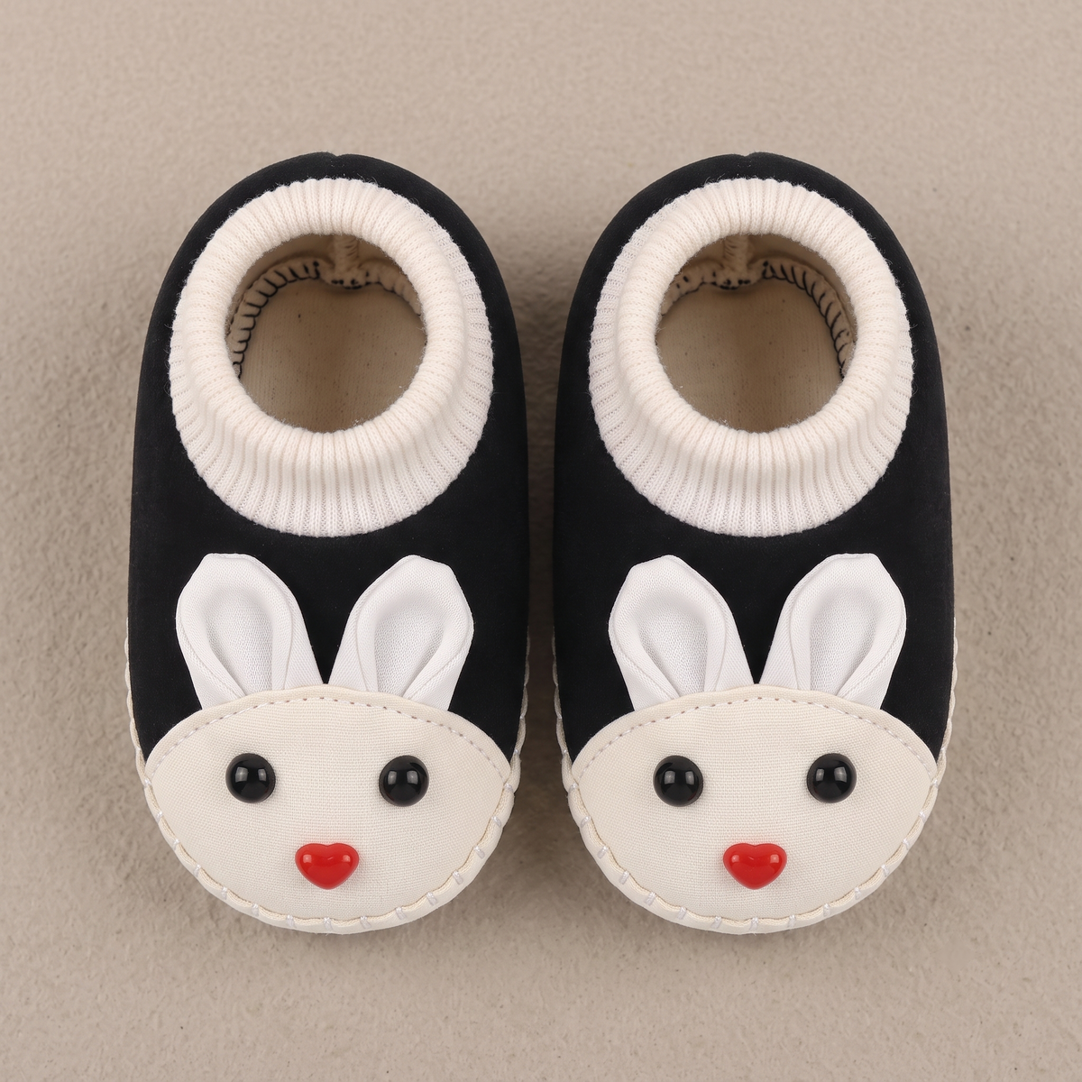 Soft Slip-On Infant Cushion Booties – Warm Baby Shoes (0-12M)