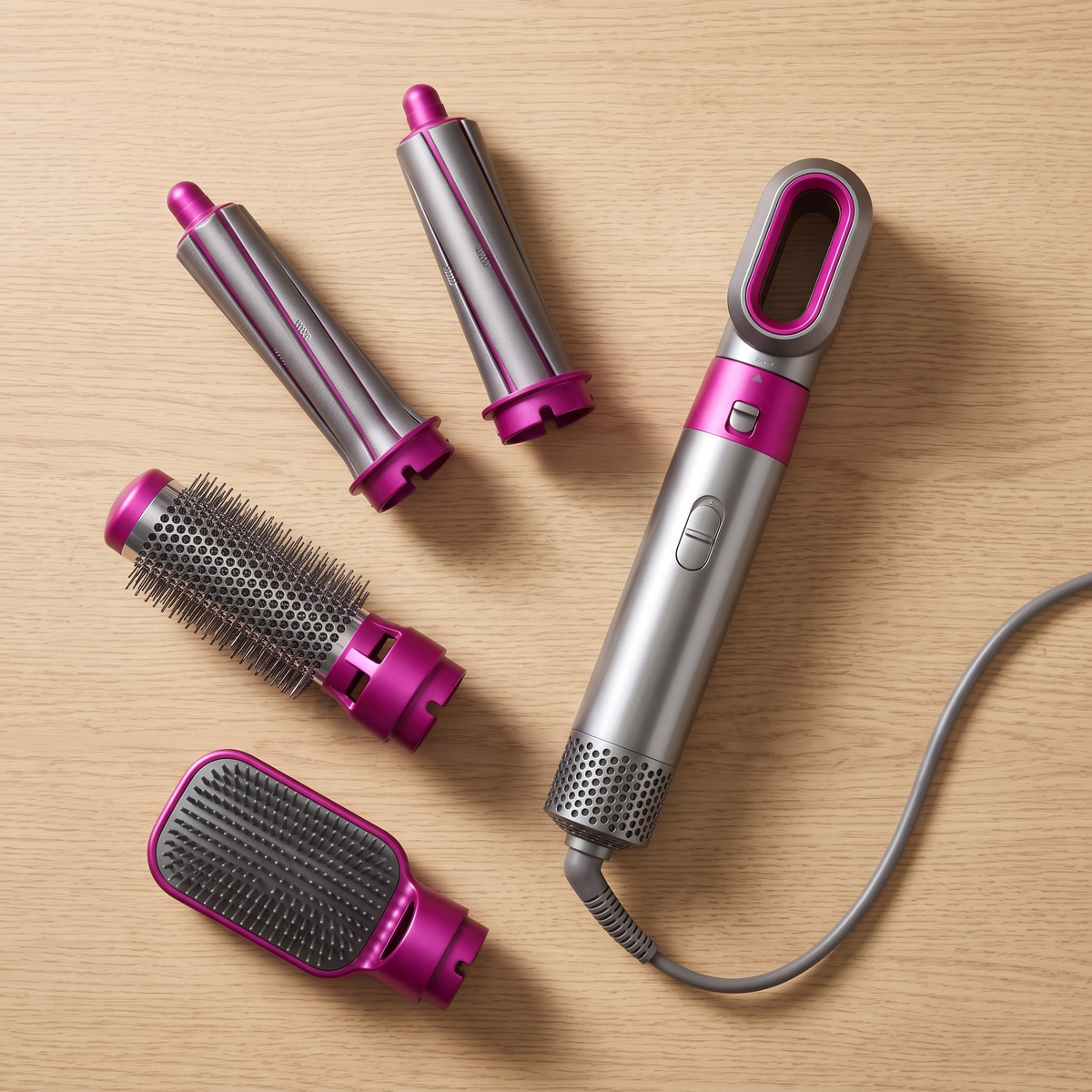 5-in-1 Hair Dryer & Styler – Curl, Straighten, Volumize & Dry