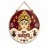 10Inch Auspicious Navratri Maa Durga Wooden Wall Plaque