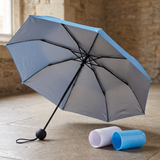 Capsule Shape Mini Folding Umbrella with Storage Case