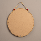 10Inch Auspicious Navratri Maa Durga Wooden Wall Plaque