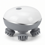 Electric Scalp Massager Brush with 4 Heads & 3 Modes