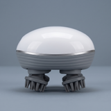 Electric Scalp Massager Brush with 4 Heads & 3 Modes