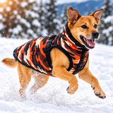 24Inch Waterproof Padded Winter Jacket for Large Dogs