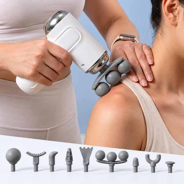 9-in-1 Mini Massage Gun Portable Electric Muscle Massager
