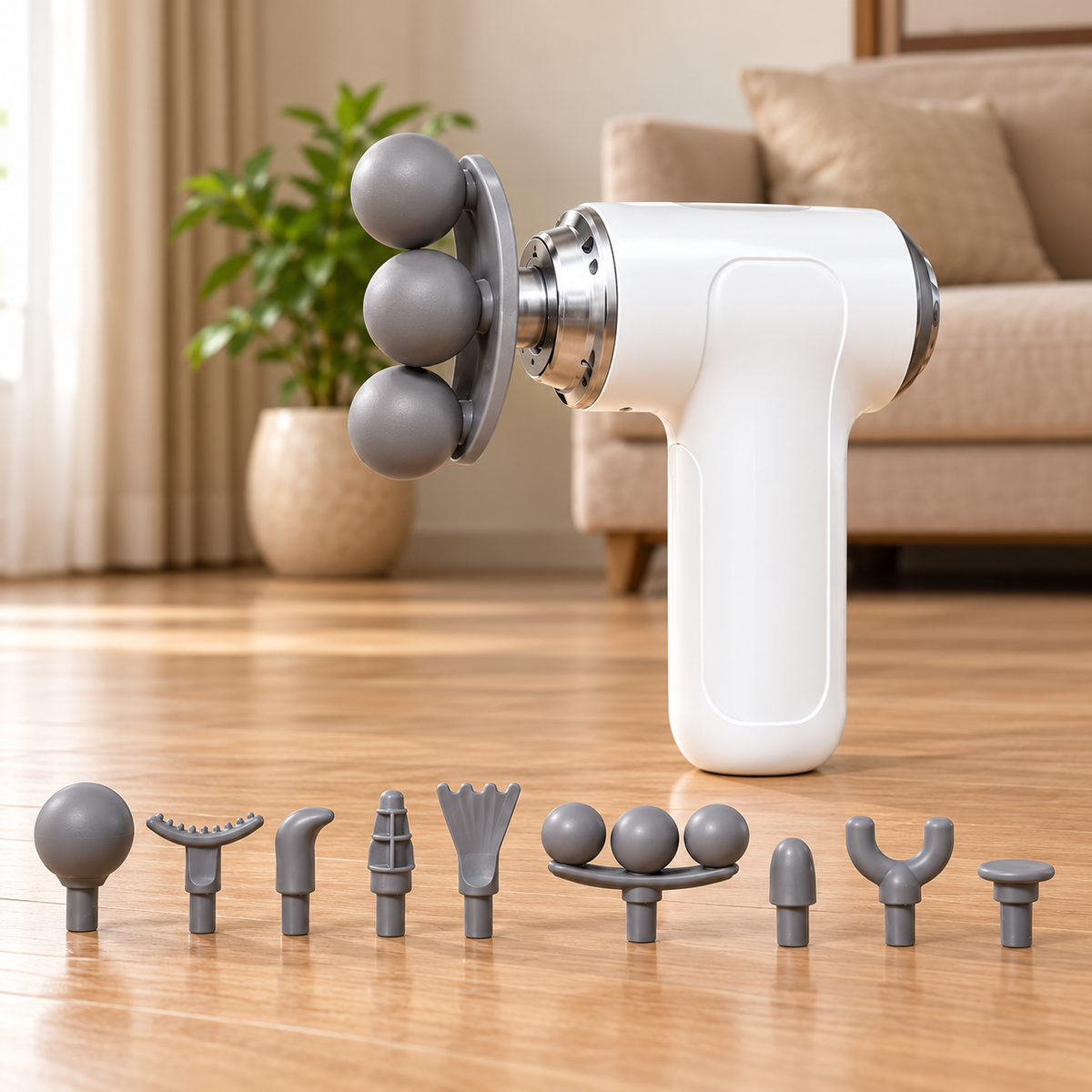 9-in-1 Mini Massage Gun Portable Electric Muscle Massager