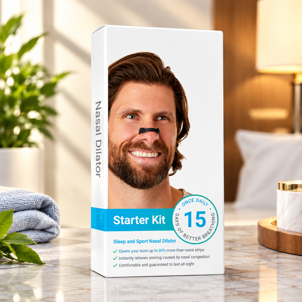 Reusable Snoring Aid Magnetic Nasal Dilator Starter Kit