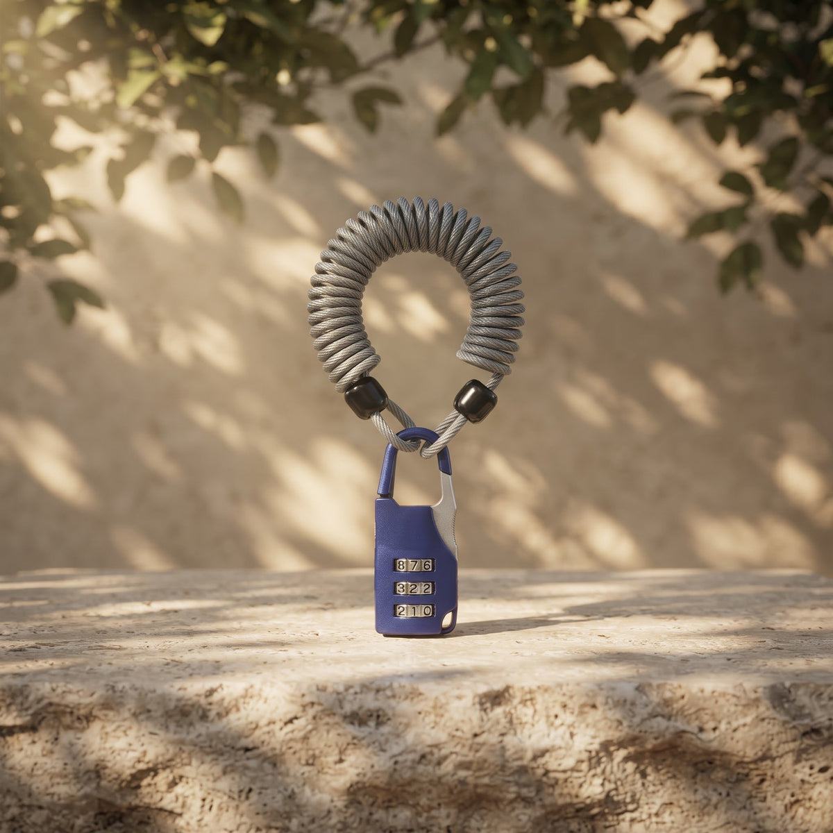 Anti-Theft 3-Digit Dial Padlock