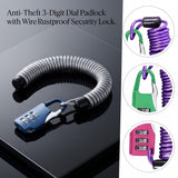 Anti-Theft 3-Digit Dial Padlock