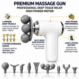 9-in-1 Mini Massage Gun Portable Electric Muscle Massager