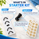 Reusable Snoring Aid Magnetic Nasal Dilator Starter Kit