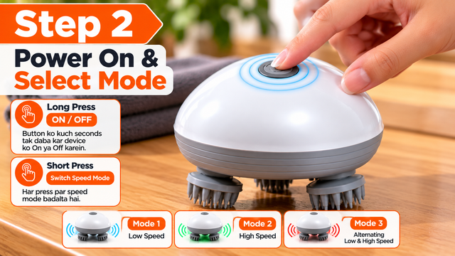 Step 2 - Step 2 :  Power On Select Mode