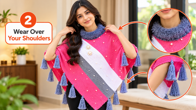 Step 2 - Wear Over Your Shoulders