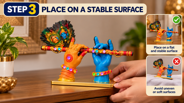 Step 3 - Step 3: Place on a Stable Surface