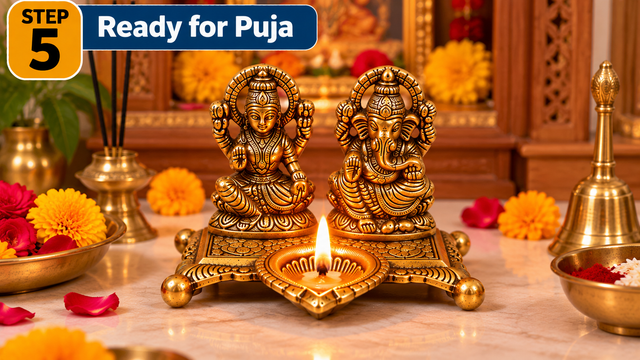 Step 5 - Step 5: Ready for Puja