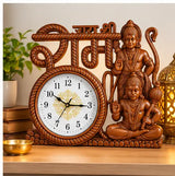 Hanuman Ji & Jai Shree Ram 25 cm Wall Clock