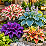 Multicolor Hosta Flower Seeds (50 Pack)
