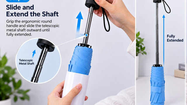 Step 2 - Step 2: Slide and Extend the Shaft
