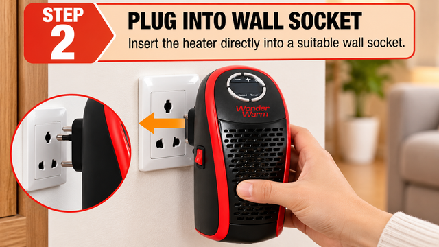 Step 2 - Step 2: Plug Into Wall Socket